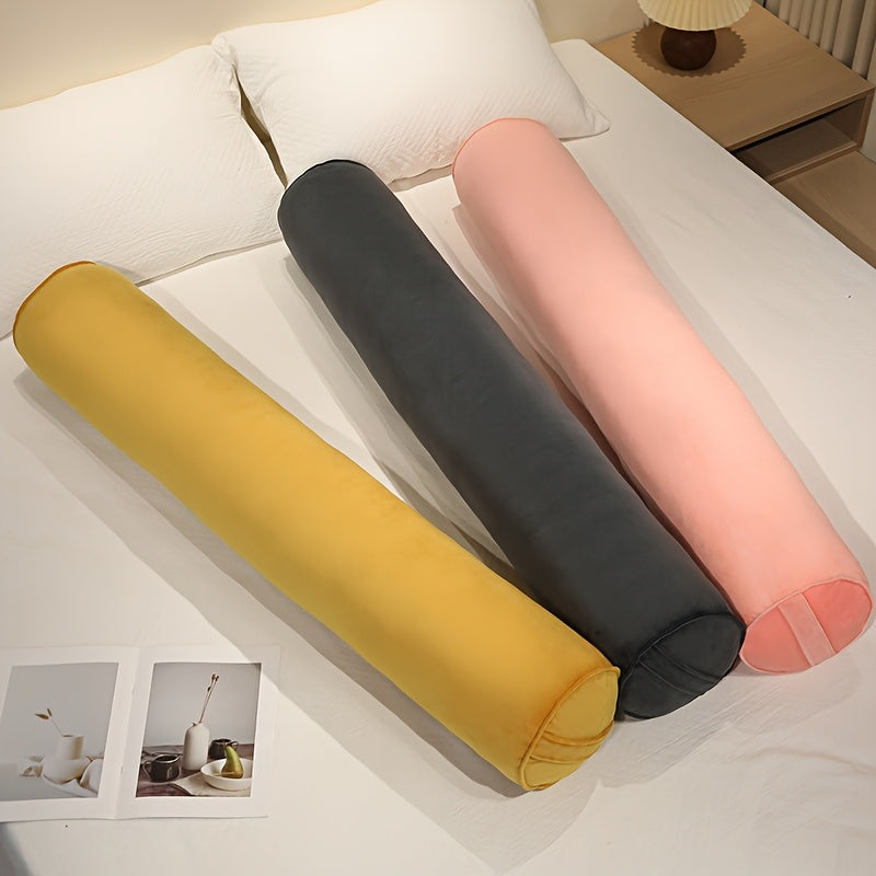 Modern Design | Body Pillow Modern Design | 1pc Adult Body Pillow | Removable Cover | Elongated Cylindrical Neck Roll | Versatile Use | Seasonal Theme | Zippered Polyester | Hand Wash Only | Texture | No Print