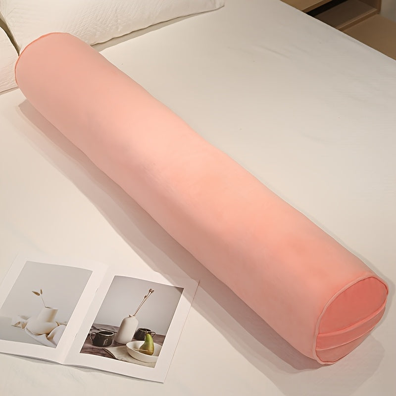 Modern Design | Body Pillow Modern Design | 1pc Adult Body Pillow | Removable Cover | Elongated Cylindrical Neck Roll | Versatile Use | Seasonal Theme | Zippered Polyester | Hand Wash Only | Texture | No Print