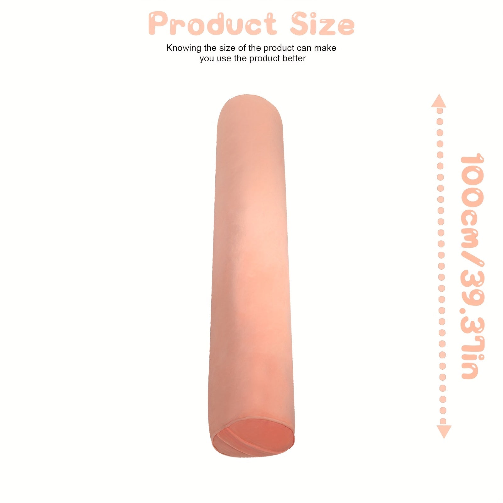 Modern Design | Body Pillow Modern Design | 1pc Adult Body Pillow | Removable Cover | Elongated Cylindrical Neck Roll | Versatile Use | Seasonal Theme | Zippered Polyester | Hand Wash Only | Texture | No Print