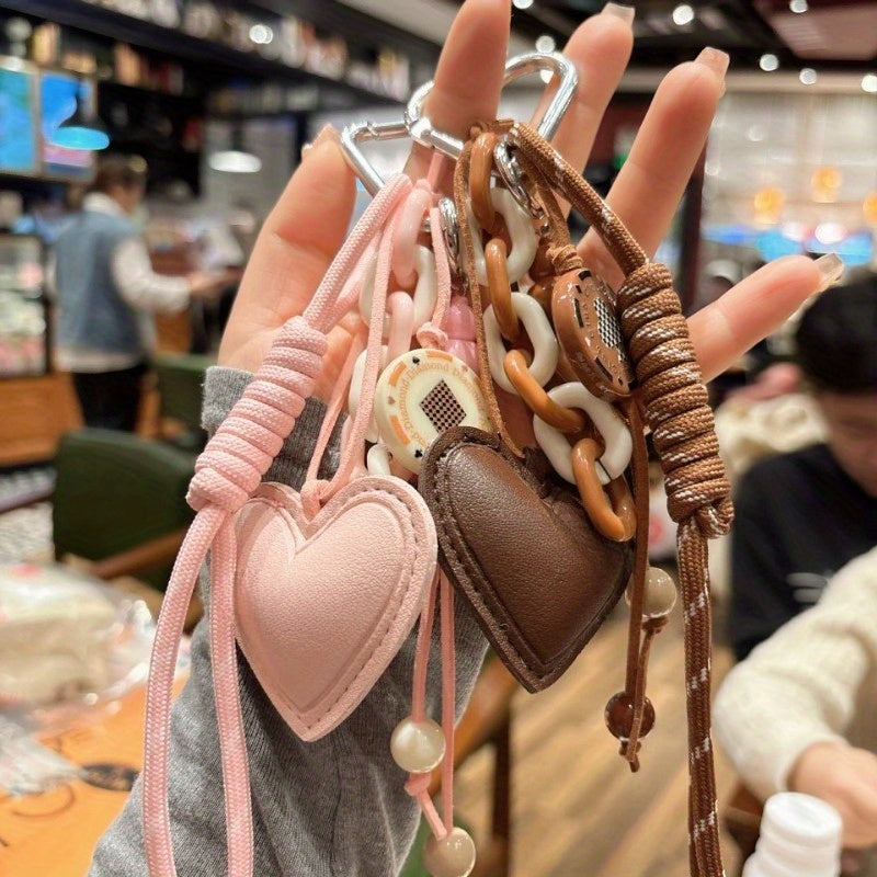 One-Piece Personalized Heart-Shaped Gourd Keychain, Woven And Detachable, Elegant And Suitable for Festivals, Banquets, Parties, Gifts for Friends And Family, Exquisite Gift