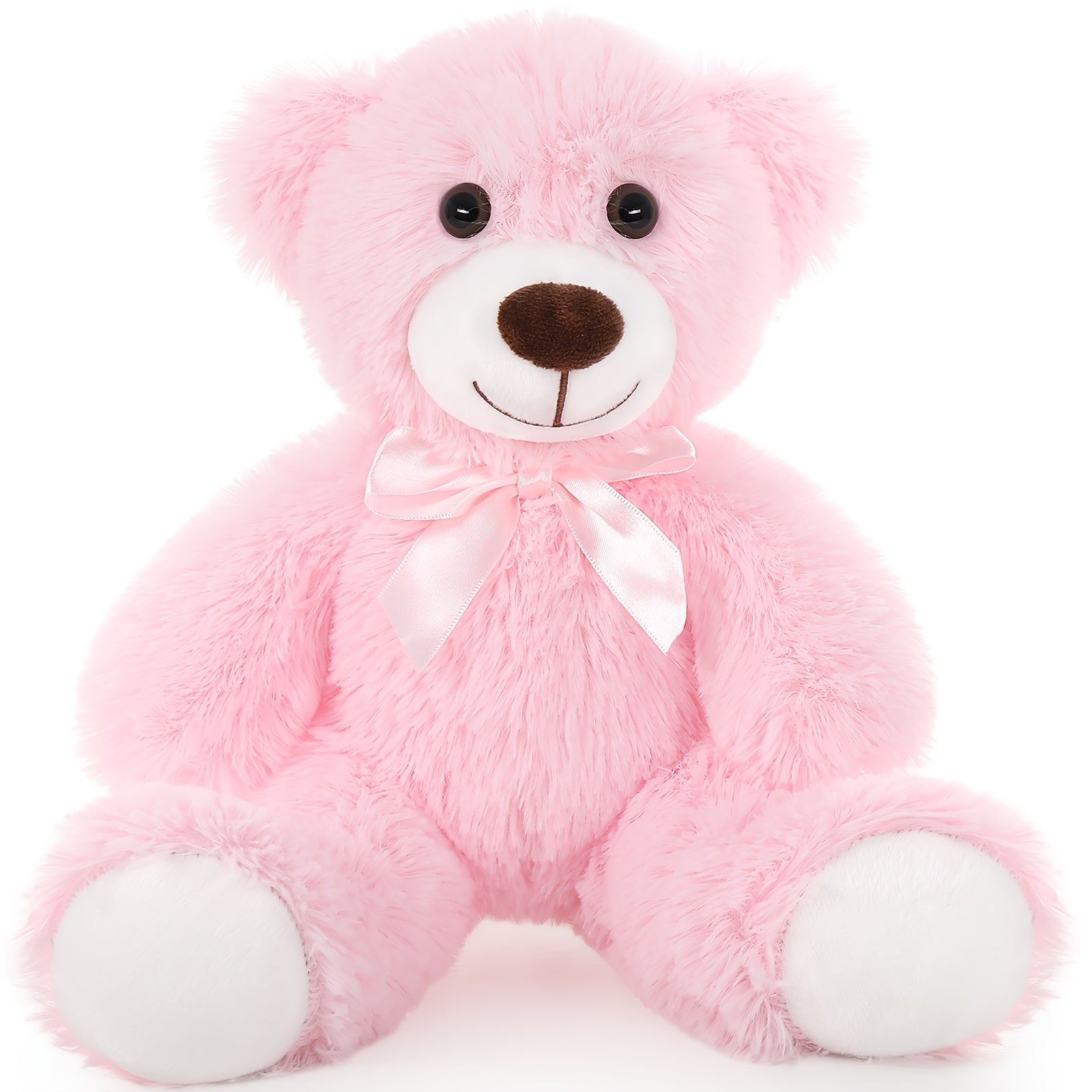 TF Rainbow Bear Set of Six in Pink - 13.78inch