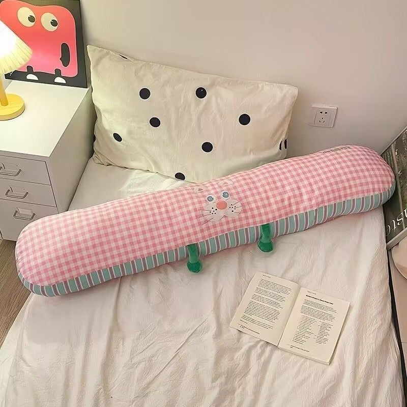 27.56inch Long Pillow for Women to Sleep on Their Side, Breathable Cushion for The Head of The Bed, Can Be Used As a Footrest, Essential for Office Naps, Perfect As a Gift, a Must-Have for Best for Friends