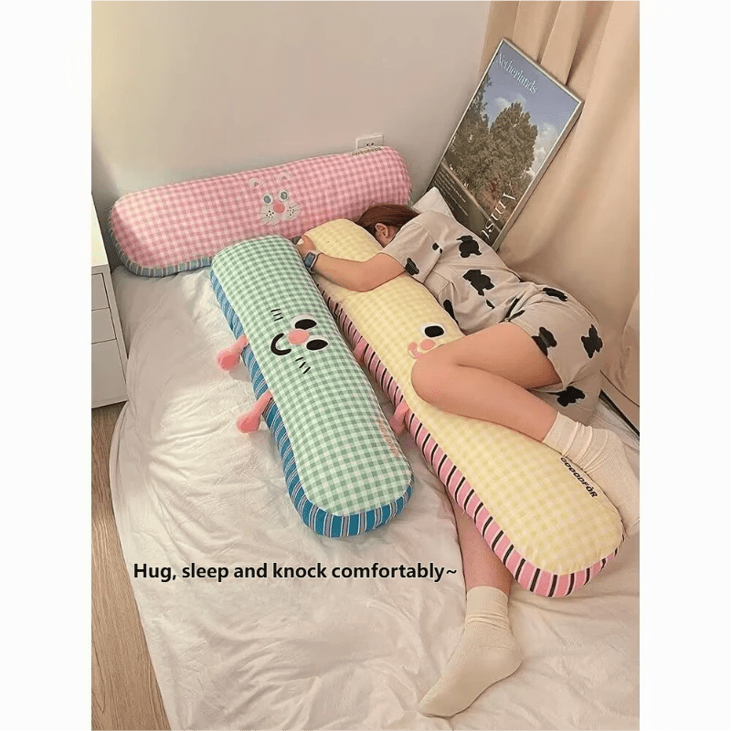 27.56inch Long Pillow for Women to Sleep on Their Side, Breathable Cushion for The Head of The Bed, Can Be Used As a Footrest, Essential for Office Naps, Perfect As a Gift, a Must-Have for Best for Friends