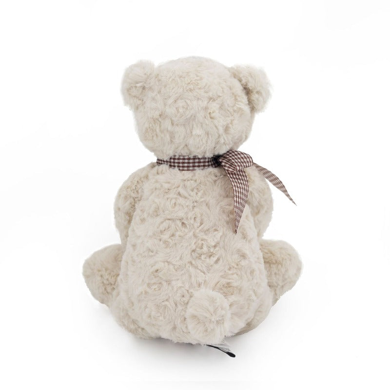 1pc a Plush Toy Featuring a Checkered Bow-Tie Bear And Dog, Measuring 35 Cm Or 13.77 Inches. This Soft-Filled Animal Is an Adorable Pet Plush Doll, Perfect for Various Dog Breeds