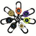 2-Pack\u002F7-Pack, Outdoor Fishing Snap Hook, Lure Pliers Retractable Buckle Steel Wire Rope, Fishing Scissors Stretch Buckle Multi-Function Keychain, Camping Backpack Gadget Retractable Anti-Loss Rope, Multi-Function Buckle Badge Clip