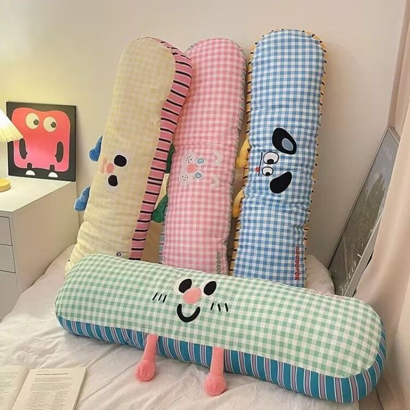 27.56inch Long Pillow for Women to Sleep on Their Side, Breathable Cushion for The Head of The Bed, Can Be Used As a Footrest, Essential for Office Naps, Perfect As a Gift, a Must-Have for Best for Friends
