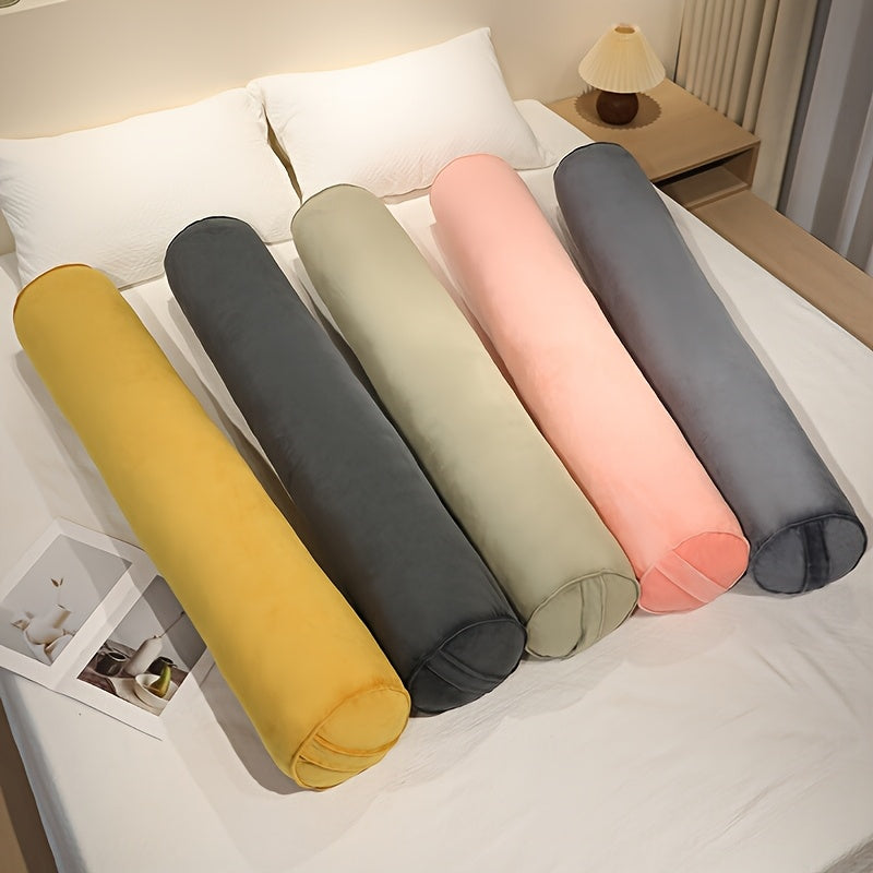 Modern Design | Body Pillow Modern Design | 1pc Adult Body Pillow | Removable Cover | Elongated Cylindrical Neck Roll | Versatile Use | Seasonal Theme | Zippered Polyester | Hand Wash Only | Texture | No Print
