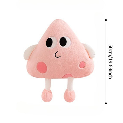 1pc a 50Cm\u002F19.69In Adorable Butter Cheese Plush Toy, Featuring Cartoonish Big Eyes, Made of Soft Polyester, Perfect for Gifts for Pets, As a Photography Prop, And Suitable for All Dog Breeds