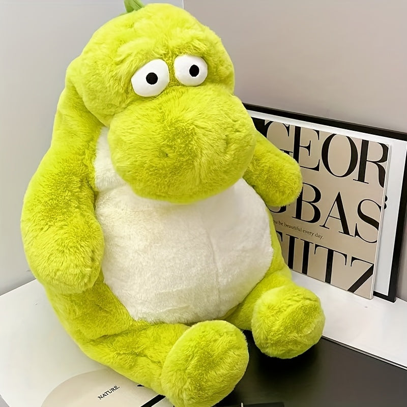 Cute Dinosaur Plush Doll, Cartoon Soft Throw Pillow, Dinosaur Stuffed Animals, Perfect Gift for Kids Family and Girlfriend, Birthday Halloween Christmas Valentine